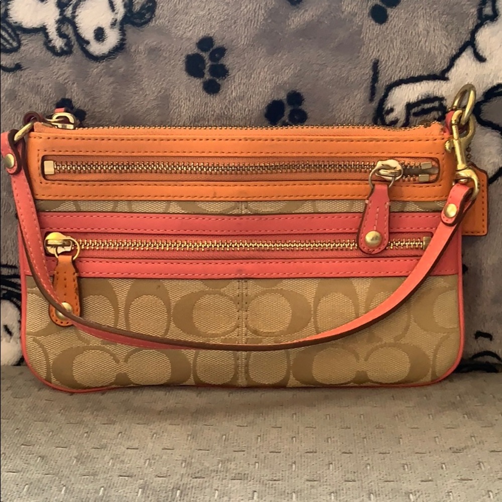 Coach wristlet